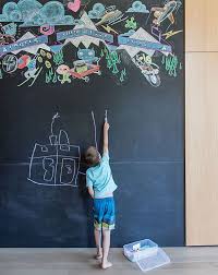 DoodleWall™ Peel-and-Stick Chalkboard Wall Decal