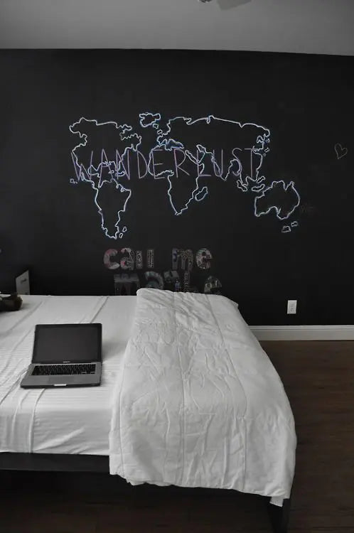 DoodleWall™ Peel-and-Stick Chalkboard Wall Decal